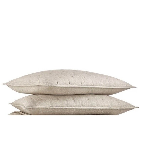 Hotel Collection Set Of 2 King Yarn Dye Shams NEW - Picture 2 of 7